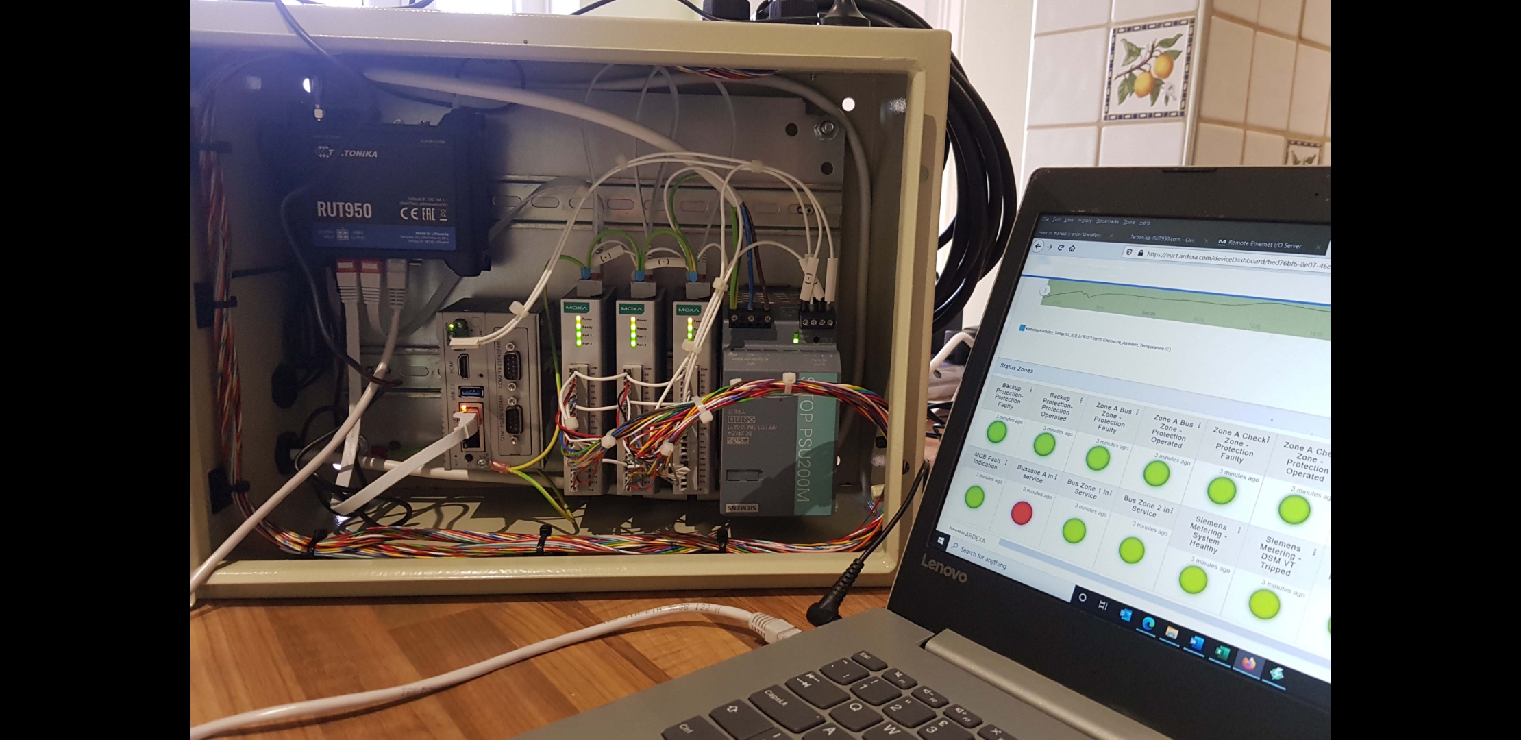 Monitoring digital input_switch positions